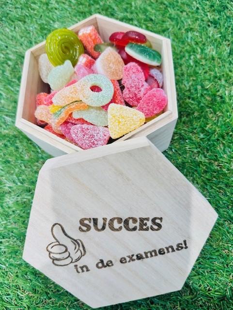 Houten doosje Succes
